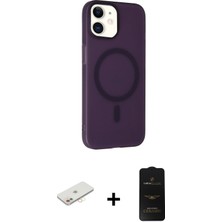 Cepte Toptan iPhone 11 Çekirdek Modern Prime - Siyah 6d Antistatik Mat Seramik Hayalet Nano Ekran Koruyucu + Yeşil Renkli Kamera Lens Koruma Cam