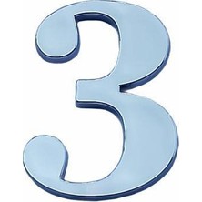 Nerm Cemax Villa Boy 3 Rakamı 8,5 cm Yapışkanlı