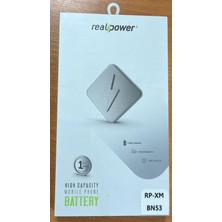 Realpower Batarya Xıaomı Redmı BN53 Note 9 Pro- Note 10 Pro - Poco X3 - Pro