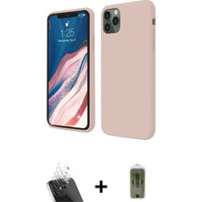 Cepte Toptan iPhone 11 Pro Kozmos Yansıma Özel Seri - Siyah Joko Magic 5d Hayalet Cam + Şeffaf Kamera Lens Koruma Cam