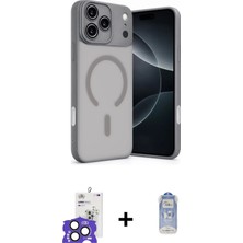 Cepte Toptan iPhone 17 Pro Max Çekirdek Klasik Özel Seri - Siyah Joko Magic 5d Cam + Natural Grey Bilvis Titan Kamera Lens