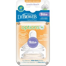 Senka Geniş Ağız 4.evre 2'li Silikon Biberon Emziği