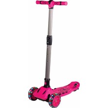 Senka Cool Wheels 3 Tekerlekli Işıklı Maxi Scooter Pembe