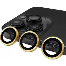 Senka Newface Iphone 13 Pro Max Raze Metal Kamera Lens - Gold