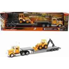 Senka 1:43 Long Haul Kenworth Taşıyıcı Tır ve Dozer