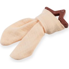 Senka Silikon Diş Kaşıyıcılı Müslin Önlük 736 Somon