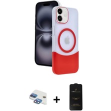 Cepte Toptan iPhone 11 Kozmos Form Özel Seri - Siyah 6d Antistatik Mat Seramik Hayalet Nano Ekran Koruyucu + Gökkuşağı Pers Alüminyum Kamera Lens
