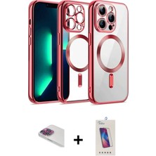 Cepte Toptan iPhone 13 Pro Max Nova Işık Özel Seri - Siyah Joko 5d Cam + Gökkuşağı Pers Alüminyum Kamera Lens