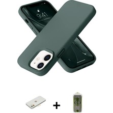 Cepte Toptan iPhone 12 Ahenk Serisi - Siyah Joko Magic 5d Hayalet Cam + Turuncu Renkli Kamera Lens Koruma Cam