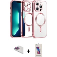 Cepte Toptan iPhone 13 Pro Max Nova Işık Özel Seri - Siyah Joko 5d Cam + Gökkuşağı Pers Alüminyum Kamera Lens