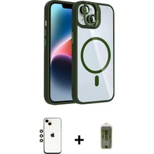 Cepte Toptan iPhone 14 Yadigar Asil Koleksiyonu - Siyah Joko Magic 5d Hayalet Cam + Gold Shine Kamera Lens
