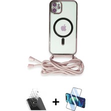 Cepte Toptan iPhone 11 Eksen Özel Seri - Siyah 3D Antistatik Seramik Nano Ekran Koruyucu + Şeffaf Kamera Lens Koruma Cam