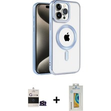 Cepte Toptan iPhone 14 Pro Max Eksen Form Koleksiyonu - Siyah Polymer Nano Ekran Koruyucu + Siyah Bilvis Titan Kamera Lens