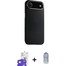 Cepte Toptan iPhone 17 Air Zirve Modern Prime - Siyah Joko Magic 5d Cam + Gold Bilvis Titan Kamera Lens