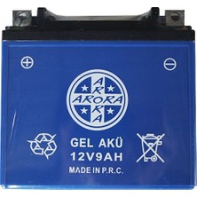 Arora AR150-5  -  Akü (12V 9AH) Dik
