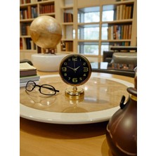 Pure Gold 25 x 20 cm Metal Masa Saati