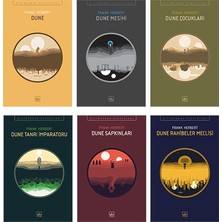 İthaki Yayınları İTHAKİ YAYINCILIK Dune 6 Kitap Takım Frank Herbert Ciltsiz Durumda Edebiyat Seti