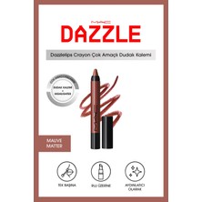 Mac M.A.C Dazzlelip Crayon Işıltılı Dudak Kalemi - Mauve Matter