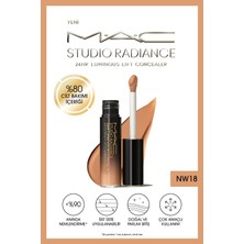 M.A.C Studio Radiance 24hr Luminous Lift Concealer - Cilt Bakım İçerikli Serum Kapatıcı 11 ml - NW18