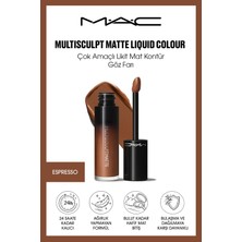 M.A.C MULTISCULPT MATTE LIQUID COLOUR Çok Amaçlı Likit Mat Kontür ve Göz Farı - Espresso