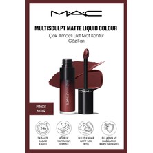 M.A.C MULTISCULPT MATTE LIQUID COLOUR Çok Amaçlı Likit Mat Kontür ve Göz Farı - Pinot Noir