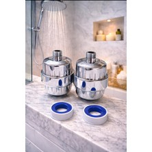 Acrobat Banyo Duş Başlığı Filtresi Krom 2 Adet Olarakgönderilecektir