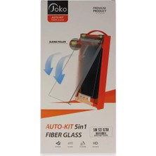 Olinea Galaxy S23 Autokit 5ın1 Fiber Hayalet Cam Ekran Koruyucu