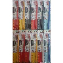 Vepa Smoker 12'li Diş Fırçası Sert Kıllar ile Etkili Temizlik ve Renkli Tasarım