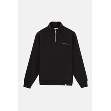 Reflect Studio Socrates Quarter-Zip Sweatshirt - Siyah