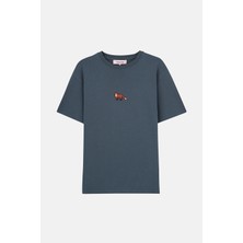 Reflect Studio Kızıl Tilki Premium T-Shirt - Antrasit
