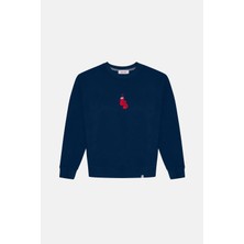 Boxing Gloves Supersoft Sweatshirt - Lacivert