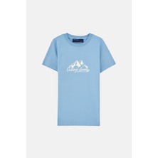 Reflect Studio Outland Society Premium Kids T-Shirt - Mavi