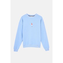 Reflect Studio Demir Lady Supersoft Sweatshirt - Buz Mavisi