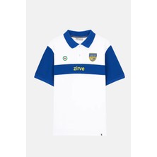 Zirve Polo T-Shirt - Beyaz/mavi