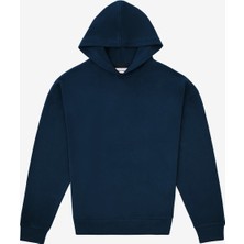 Reflect Studio Basic Supersoft Hoodie - Indigo Mavi