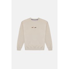 Menace Supersoft Sweatshirt - Parşömen Bej