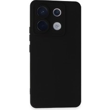 Erdo Ticaret Buğz Xiaomi Redmi Note 13 Pro 5g Kılıf Nano Içi Kadife Silikon - Siyah