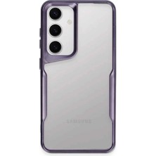 Erdo Ticaret Buğz Samsung Galaxy S24 Kılıf Boyi Silikon Kapak - Derin Mor