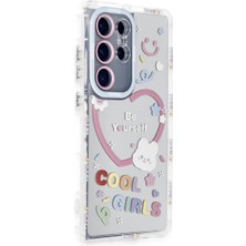 Erdo Ticaret Buğz Samsung Galaxy S23 Ultra Kılıf Reflexion Desenli Kapak - Desen 1