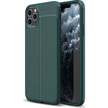 Erdo Ticaret Buğz Iphone 11 Pro Max Kılıf Auto Focus Kapak - Yeşil