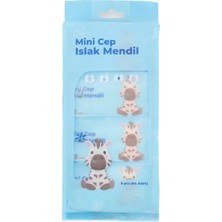 MiraLive Mini Cep Islak Mendil Günlük Pratik 8&amp;#39;li Paket (4887)
