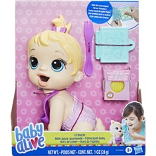 Baby Alive Sarışın Bebeğimle Mama Eğlencesi Pembe Renkli 3+ Yaş Kız Çocuklar İçin