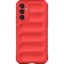 Erdo Ticaret Buğz Samsung Galaxy A15 4g Kılıf Optimum Silikon - Kırmızı