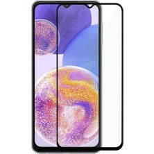 Bukrem Store Samsung Uyumlu A23 Ekran Koruyucu 9d Kırılmaz Cam Tam Kaplayan
