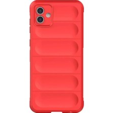 Erdo Ticaret Buğz Samsung Galaxy A05 Kılıf Optimum Silikon - Kırmızı