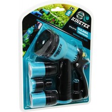 MiraLive 5ın1 - 8 Mod Sulama Tabancası Seti 1 - Tabanca - 4 - Bağlantı Aparatı (4887)