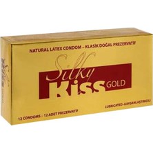 Silky Kiss Gold Kayganlaştırıcılı Prezervatif