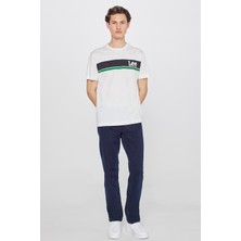 Lee Daren Straight Fit Düz Kesim Normal Bel Pamuklu Esnek Siyah Jean Denim Pantolon
