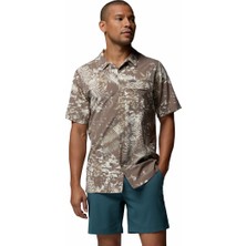 Columbia Tech Trail Utility Printed Woven Erkek Kısa Kollu Gömlek
