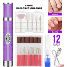 Ttt Şarjlı Manikür Pedikür Tırnak Bakım Seti